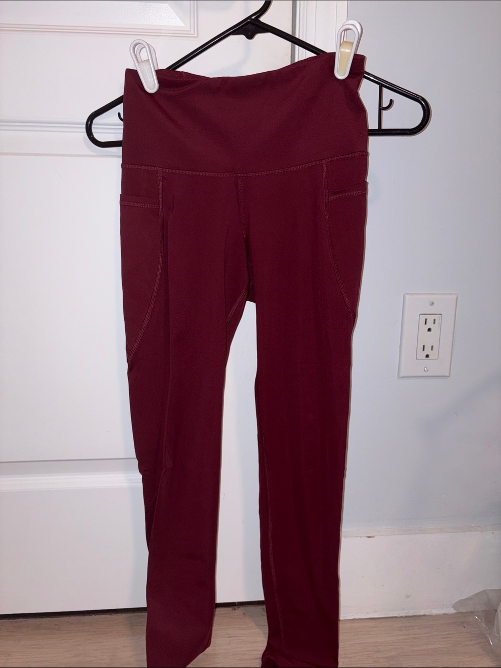 Burgundy Leggings